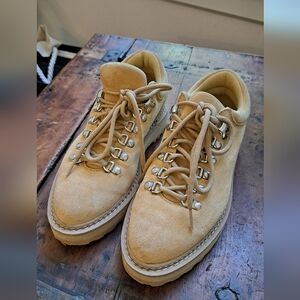Nanushka Joan Made in Italy Leather Suede Boots // sz 7